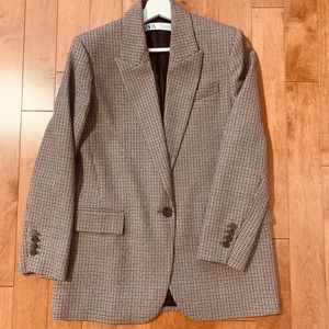 Zara blazer wool blend